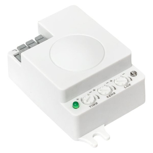 Микроволновый датчик движения бел. 1200Вт 360гр. до 10м IP20 MW-706 EKF