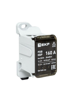 Клеммный блок распределительный КБР 160A EKF