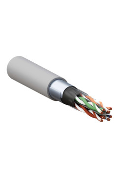 Витая пара TERACOM PRO Cat.6 F/UTP 4 п. solid 23AWG LSZH нг(А)-HF сер.(305м)