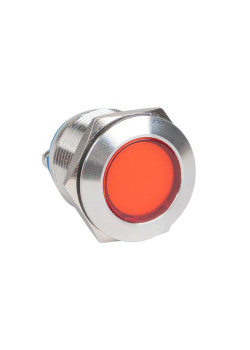 Лампа красная сигнальная S-Pro67 19 мм 24В EKF PROxima