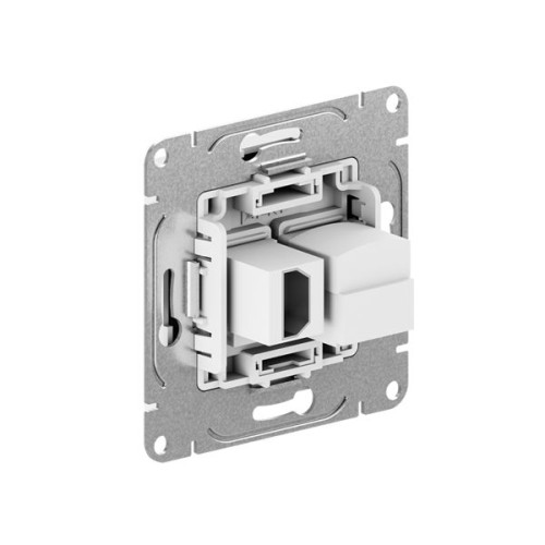 Механизм роз., HDMI+RJ45 (cat5), графит., Эпика EKF