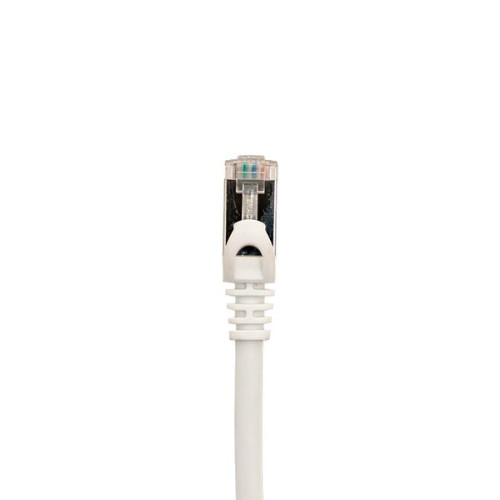 Патч-корд TERACOM CS Cat.6A экран. S/FTP LSZH белый (5,0м)