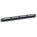 Патч-панель TERACOM PRO 19'' Cat.5E 1U неэкран. UTP 24 порта RJ-45 Dual IDC