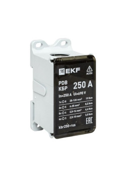Клеммный блок распределительный КБР 250A EKF