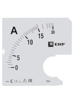 Шкала сменная для A961 15/5А-1,5 EKF