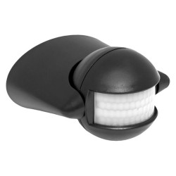 ИК датчик движения наст. 1200Вт 180гр. до 12м IP44 MS-39b черный EKF