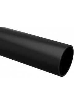 Труба гладкая ПВХ жесткая d20 мм (3 м) (156 м/уп) черная EKF-Plast