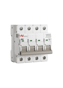 Авт. выкл. AV-6 4P 32A (B) 6kA EKF AVERES