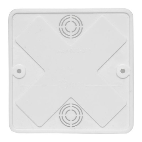Коробка разветвительная КМР-030-032кг наружная (100x100x28) белая с клеммником EKF