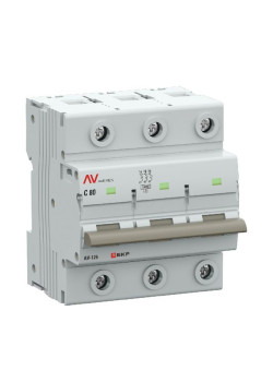 AV-125 3P 80A (D) 10kA EKF AVERES