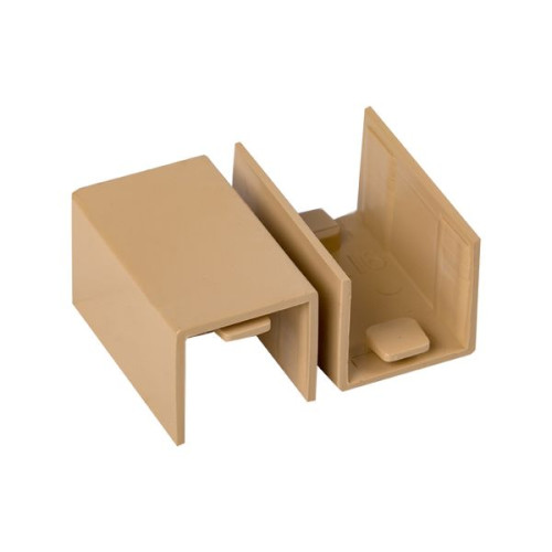 Соединитель (16x16) (4 шт) свет. дерево EKF-Plast