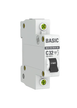 Авт. выкл. ВА 47-29 1P 32А (C) 4,5кА BASIC