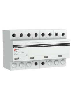 УЗИП Т1 Iimp 25kA (10/350μs) 4P EKF