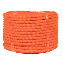 Труба гофр. ПНД с протяжкой d16 мм (100 м) оранж. EKF-Plast