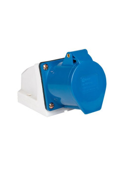 Роз. стац. наруж. 113 2Р+РЕ 16А 220В IP44 EKF