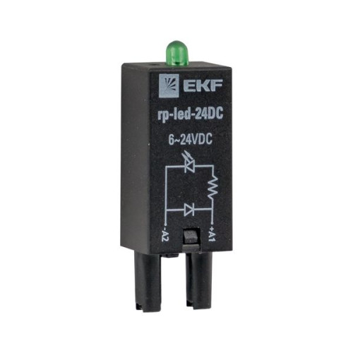 Модуль защитный светодиодный 24 VDC для промежуточных реле RP EKF