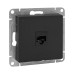 Механизм роз., RJ45 (cat6), чёрн. Эпика EKF