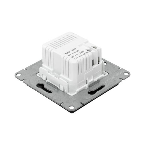 Механизм розетки USB-C - 2шт чёрн. Эпика EKF