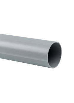 Труба гладкая ПВХ жест. d63 мм (3 м) (21 м/уп) серая EKF-Plast
