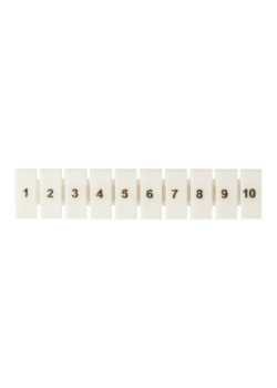 Маркеры для UT/ST/Push-in 4 с нумерацией 1-10 (100 шт.) EKF