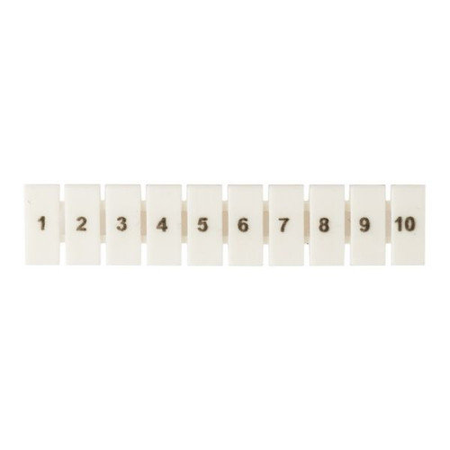 Маркеры для UT/ST/Push-in 4 с нумерацией 1-10 (100 шт.) EKF