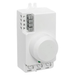 Микроволновый датчик движения бел. 1200Вт 360гр. до 10м IP20 MW-700 EKF