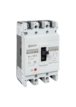 ВА-99М 100/125А 3P 10In 35кА с термомагнитным расцепителем EKF