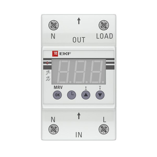 Реле напряжения с дисп. MRV 50A EKF