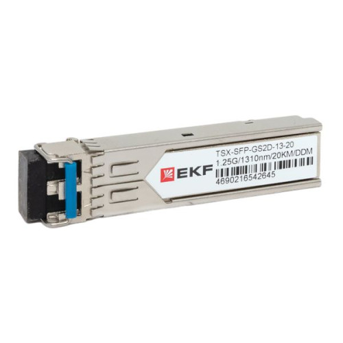 SFP модуль 1,25 Гбит двойное одномодовое оптоволокно 1310нм 20км TSX EKF