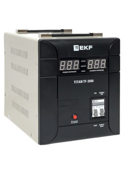 Стабилизатор напряжения симисторный TITAN -TF-3000 EKF