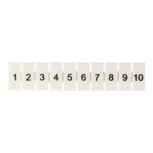 Маркеры для UT/ST/Push-in 6 с нумерацией 1-10 (100 шт.) EKF