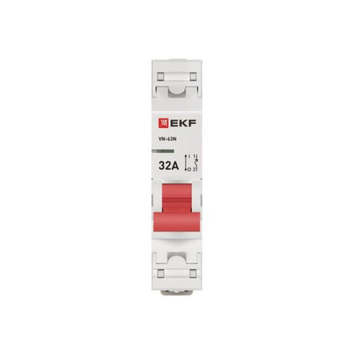 Выкл. нагрузки ВН-63N 1P 32А PROXIMA EKF Выкл. нагрузки ВН-63N 1P 32А PROXIMA EKF