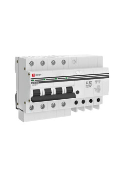 АВДТ АД-4 4P (S) 32А х-ка C 100мА тип АС эл. 4,5кА PROXIMA EKF
