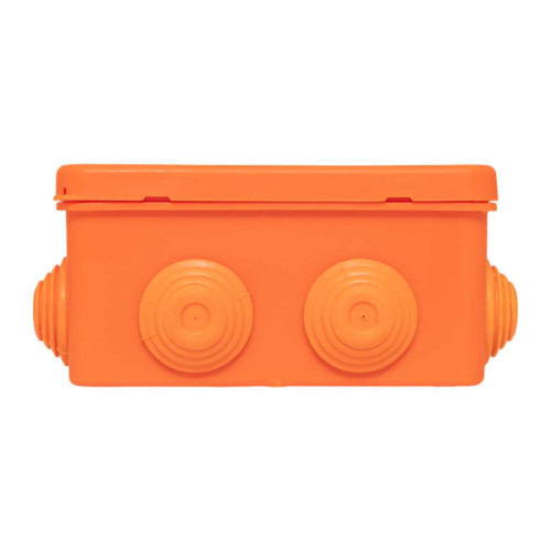 Коробка огнестойкая E45 100x100x50мм с клеммниками 7 полюсов 0,5-6мм2 IP55 HF EKF