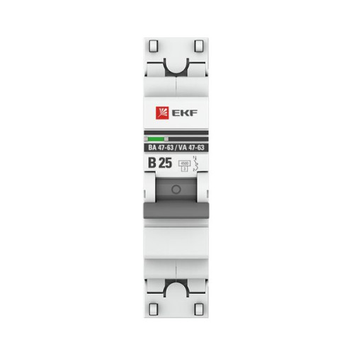 Авт. выкл. ВА 47-63 1P 25А (В) 4,5kA EKF PROXIMA