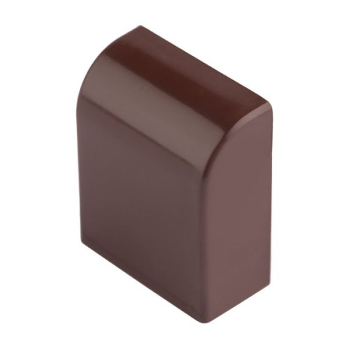 Заглушка (25x16) (4 шт) темн. дерево EKF-Plast