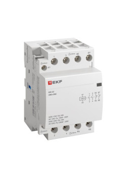 Контактор модульный КМ 63А 2NO+2NC 230В АС (3 мод.) PROXIMA EKF