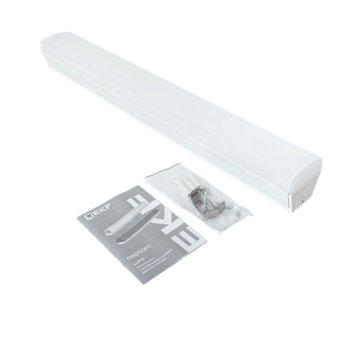 ДБО-60 24Вт белый 4000К 590x65x70 IP20 LUMA EKF