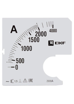 Шкала сменная для A961 2000/5А-1,5 EKF