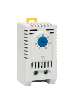 Термостат NO (охлаждение) на DIN-рейку 10А 230В IP20 EKF PROxima