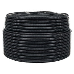 Труба гофр. ПНД с протяжкой d16 мм (100 м) черн. EKF-Plast