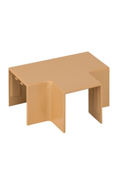 Угол T-образный (25x25) (4 шт) свет. дерево EKF-Plast