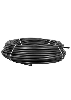 Труба гладкая ПНД жест. d25 мм (100 м) черн. EKF-Plast