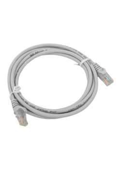 Патч-корд TERACOM PRO Cat.5E неэкран. UTP PVC серый (2,0м)