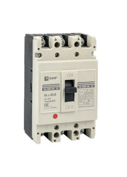 ВА-99М 100/63А 4P 5In 35кА с термомагнитным расцепителем EKF